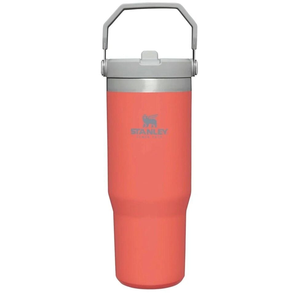 Stanley The Iceflow Flip Straw Pipetli Termos Bardak 0.89 L Füme