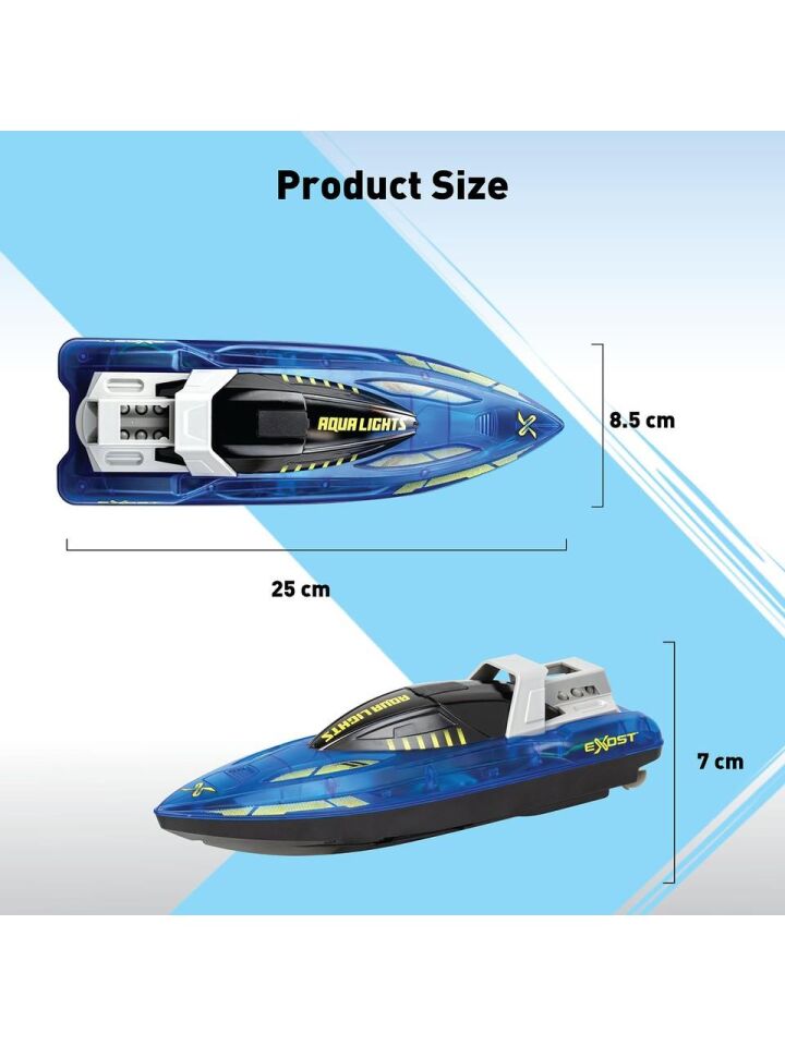 Silverlit Exost Aqua Lights Uzaktan Kumandalı 1 18 Sürat Teknesi
