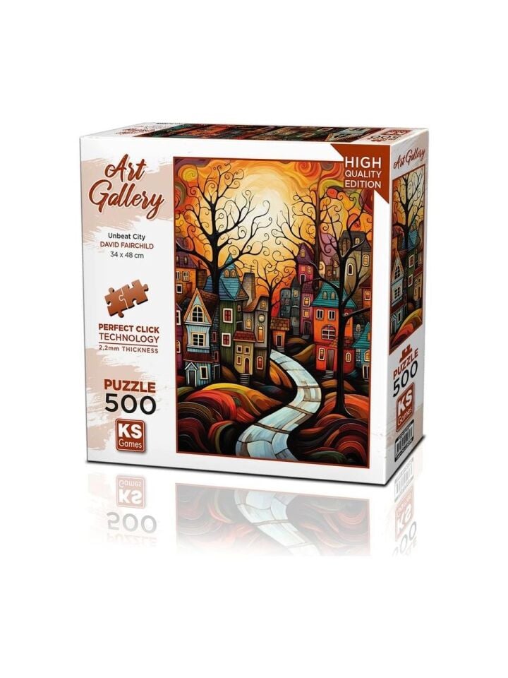 Ks Games Puzzle houses 500 Parça