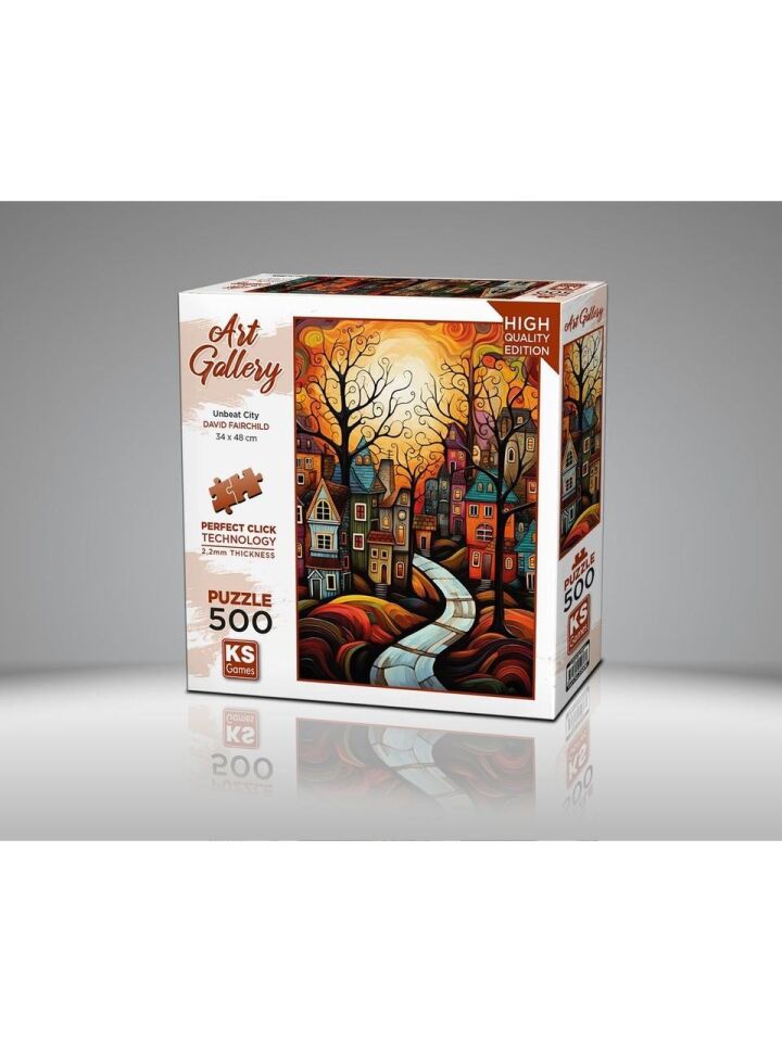 Ks Games Puzzle houses 500 Parça