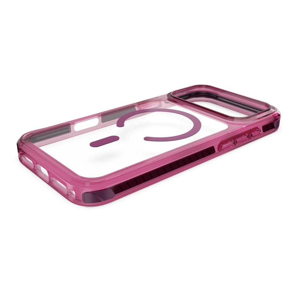 Njoyny Combat TripleLayered iPhone 18 Pro MagSafe Kılıf Bordo