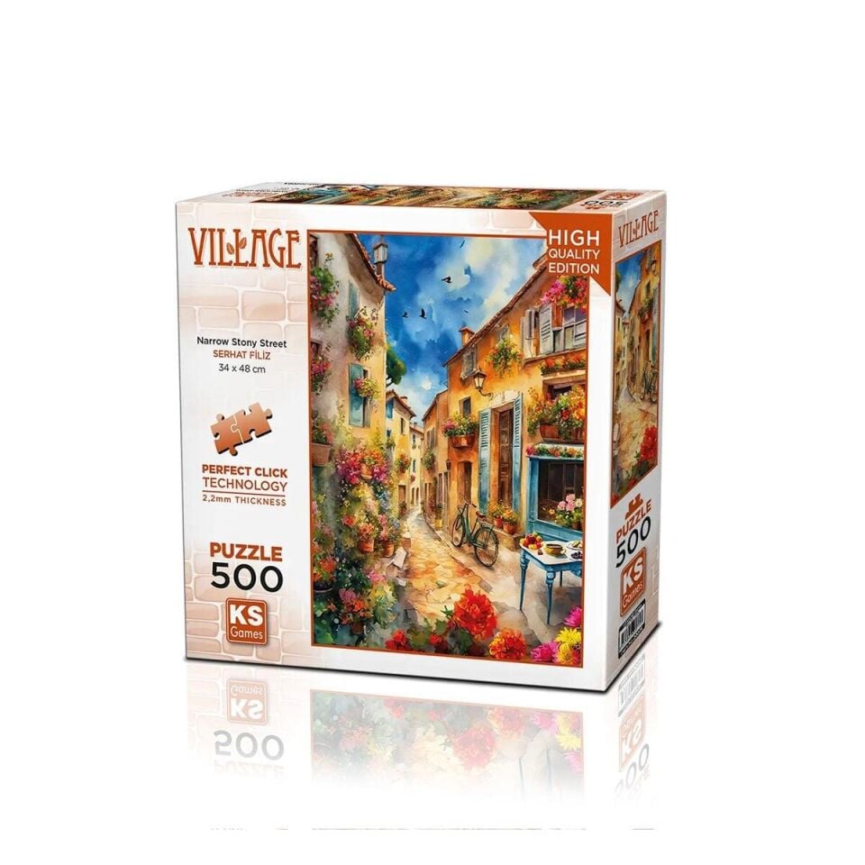 Ks Games Puzzle  Narrow Stony Street 500 Parça