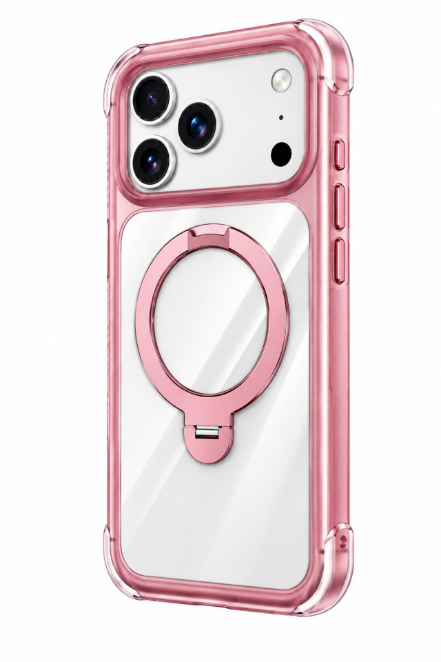 Njoyny Air Pro 2 Stand iPhone 18 Pro Max MagSafe Kılıf Mavi
