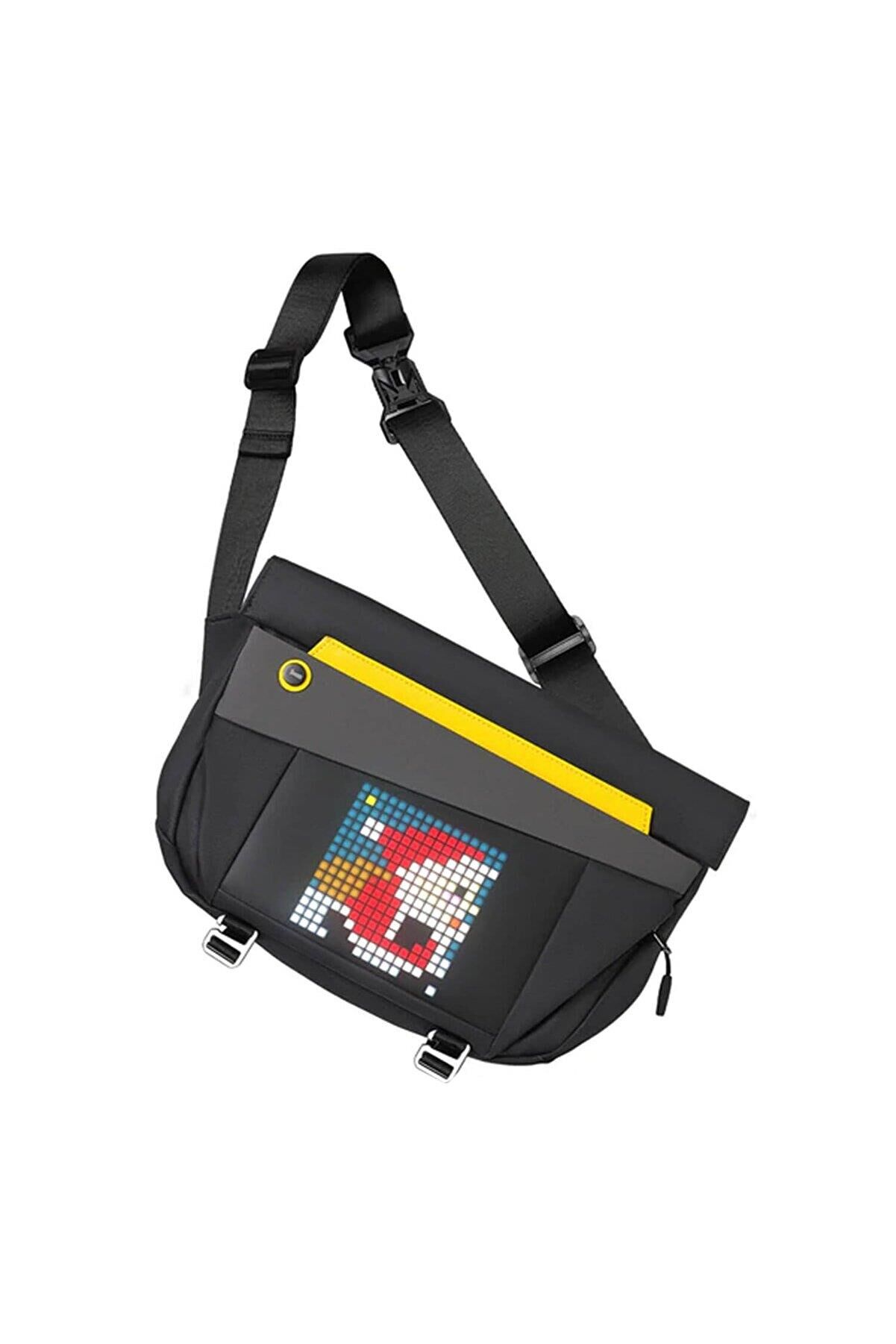 Divoom Pixoo Slingbag-V 16X16 Piksel Led Ekranlı Taşınabilir Postacı Çantası