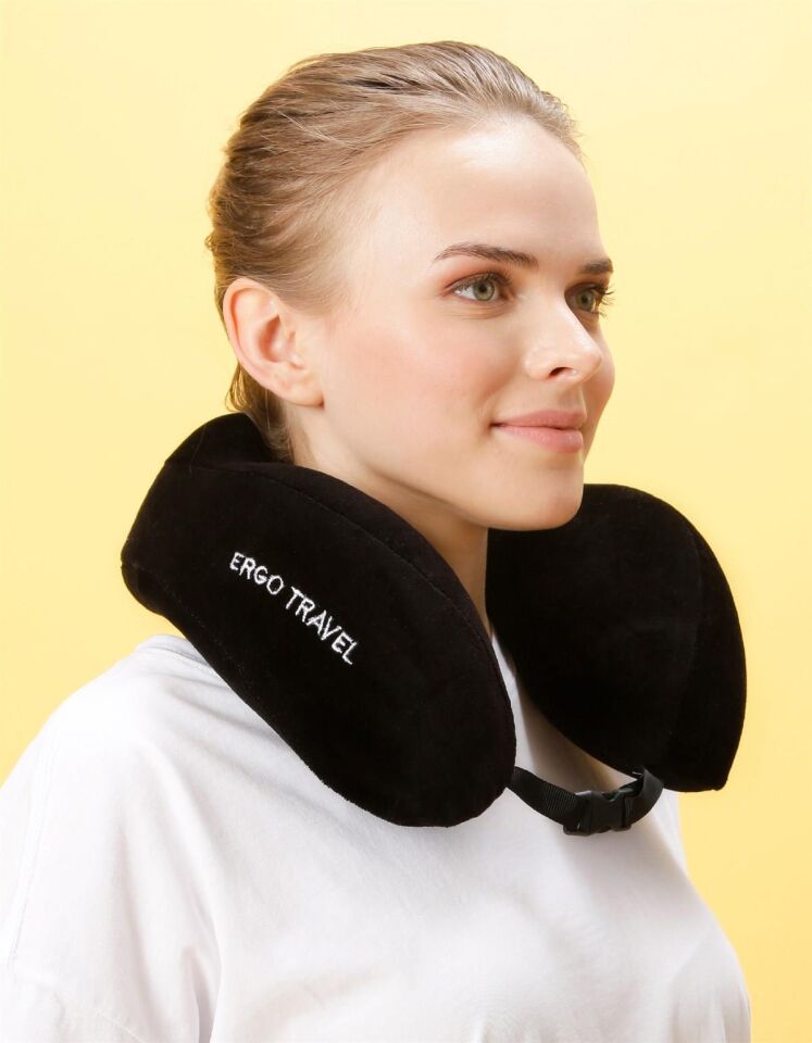 Ergo Travel Comfort Visco Seyahat Yastık Yeşil