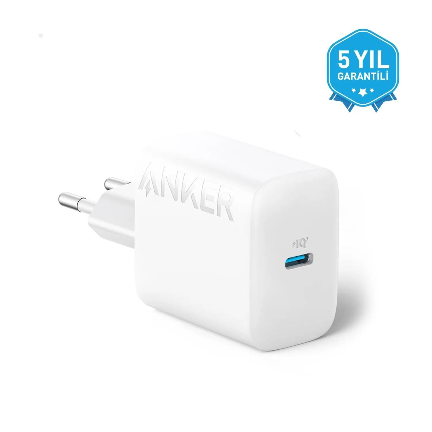 Anker 20W USB-C Şarj Cihazı