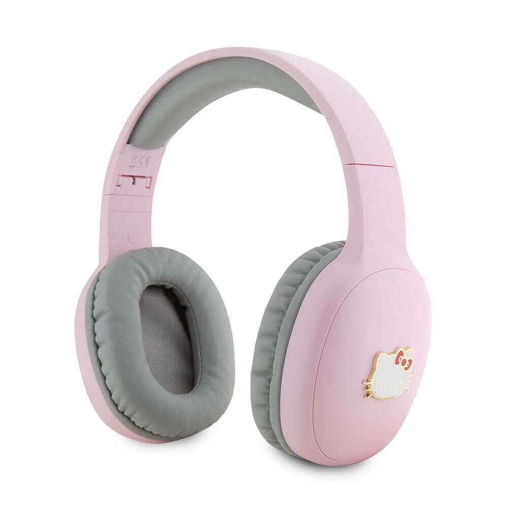 Hello Kitty Kulak Üstü Bluetooth Kulaklık Pembe