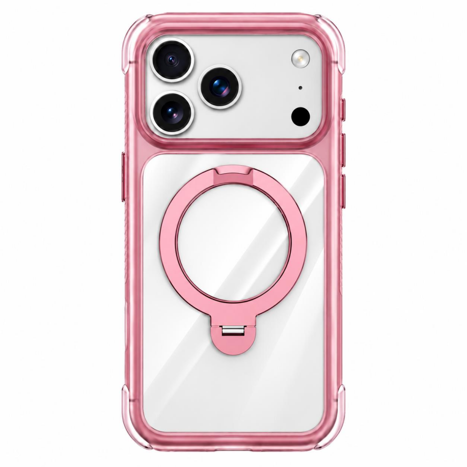 Njoyny Air Pro 2 Stand iPhone 18 Pro MagSafe Kılıf Mor