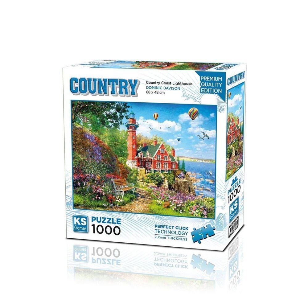 Ks Games Puzzle Coast Lighthouse  1000 Parça