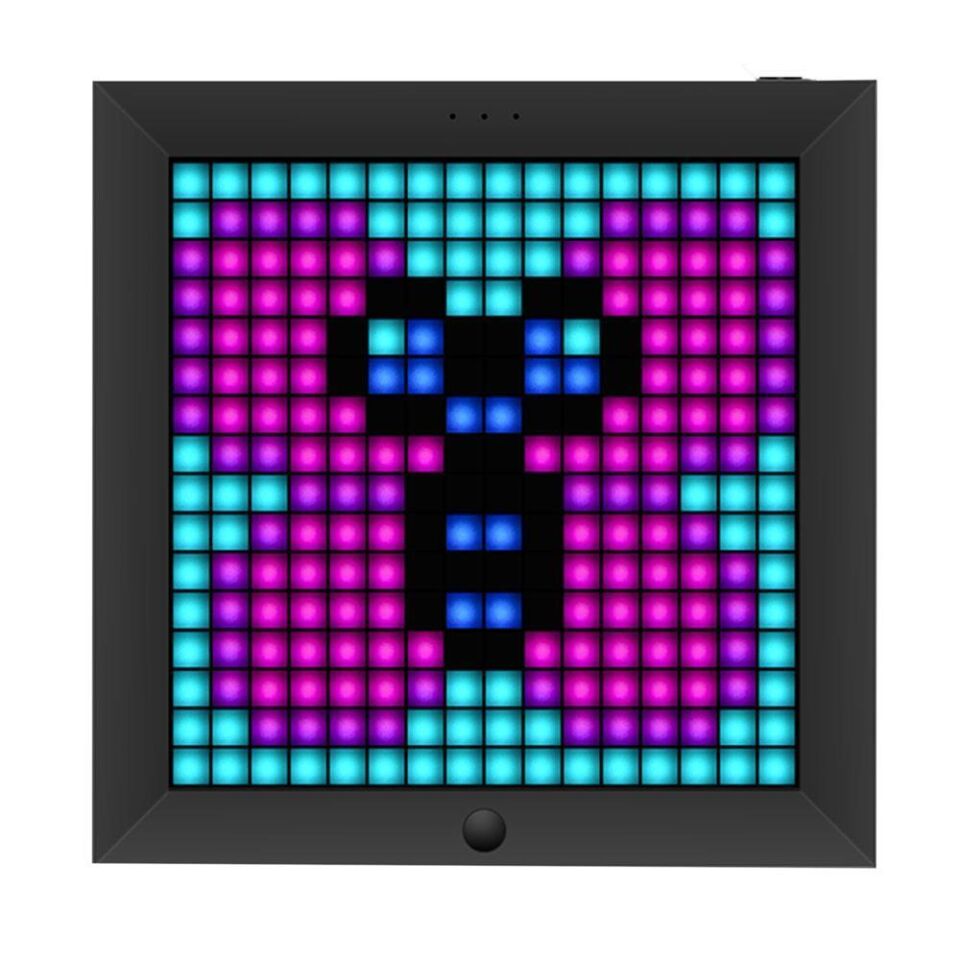 Divoom Pixoo App Kontrollü Animasyonlu Gaming 16X16 Piksel Led Ekran Resim Çerçevesi