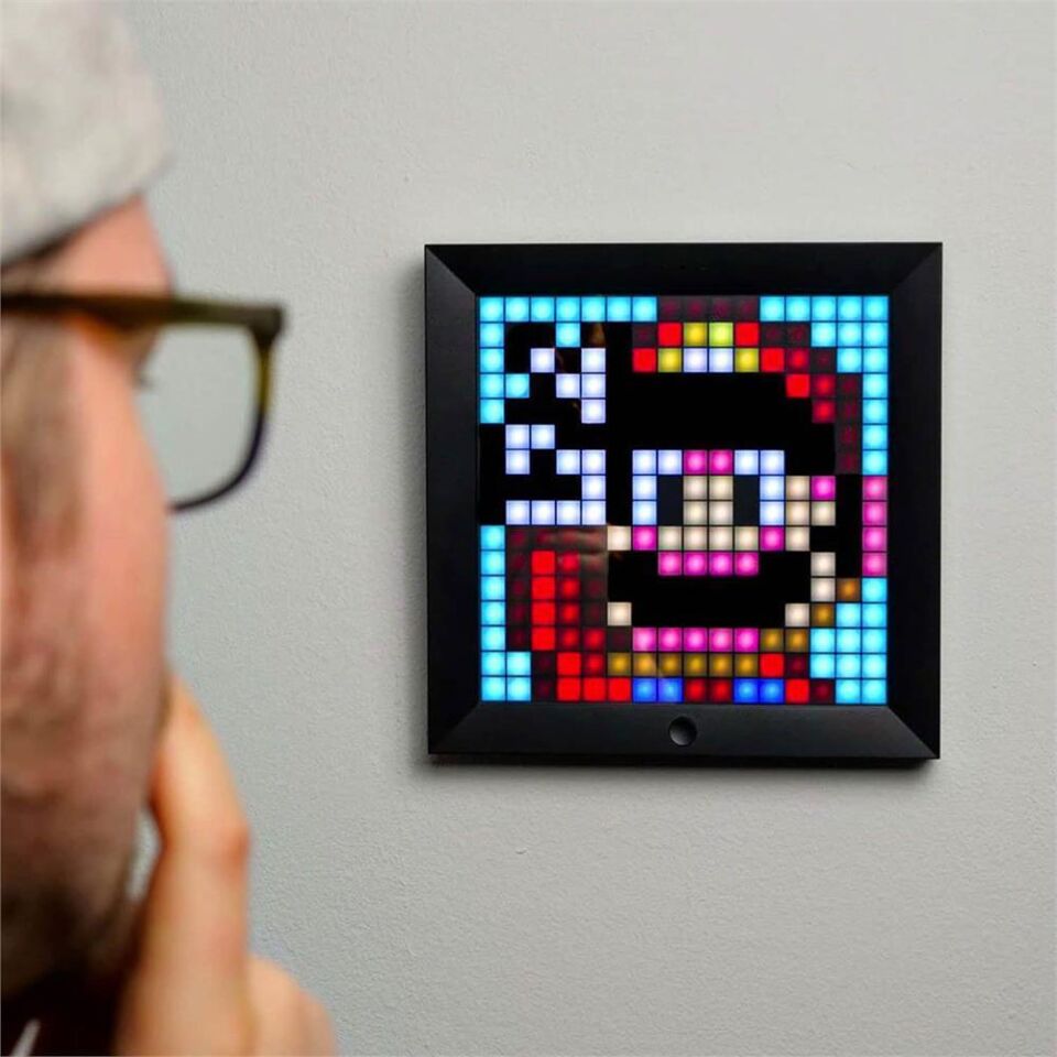 Divoom Pixoo App Kontrollü Animasyonlu Gaming 16X16 Piksel Led Ekran Resim Çerçevesi