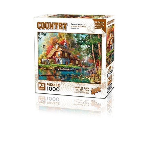 Ks Games Puzzle Autumn Watermil  1000 Parça