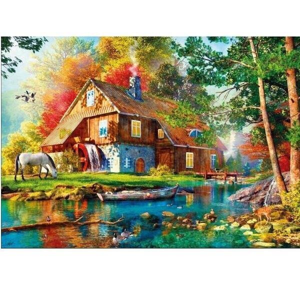 Ks Games Puzzle Autumn Watermil  1000 Parça