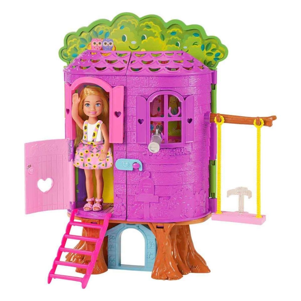 Barbie Chelsea'nin Ağaç Evi HPL70
