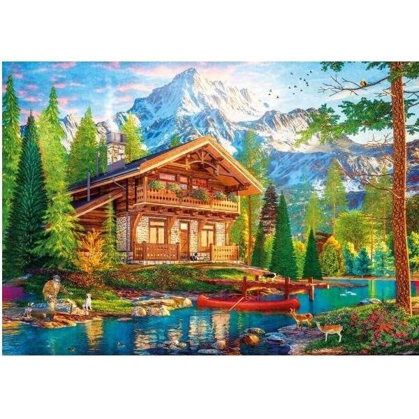 Ks Games Puzzle Dominic Davison Alpine Fishing  1000 Parça