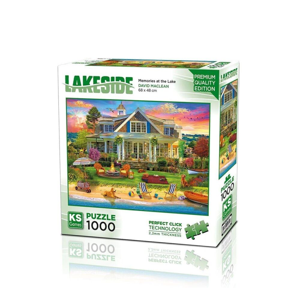 Ks Games Puzzle Memoriesatthe Lake  1000 Parça