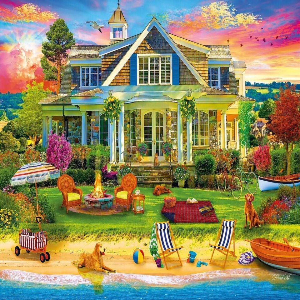 Ks Games Puzzle Memoriesatthe Lake  1000 Parça