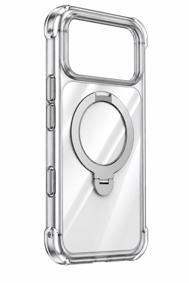 Njoyny Air Pro 2 Stand iPhone 18 Pro MagSafe Kılıf Beyaz