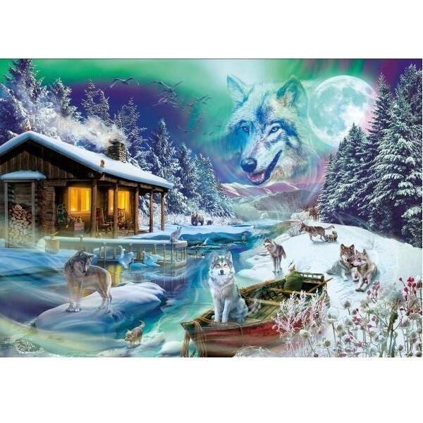 Ks Games Puzzle  Father of Wolves 1000 Parça