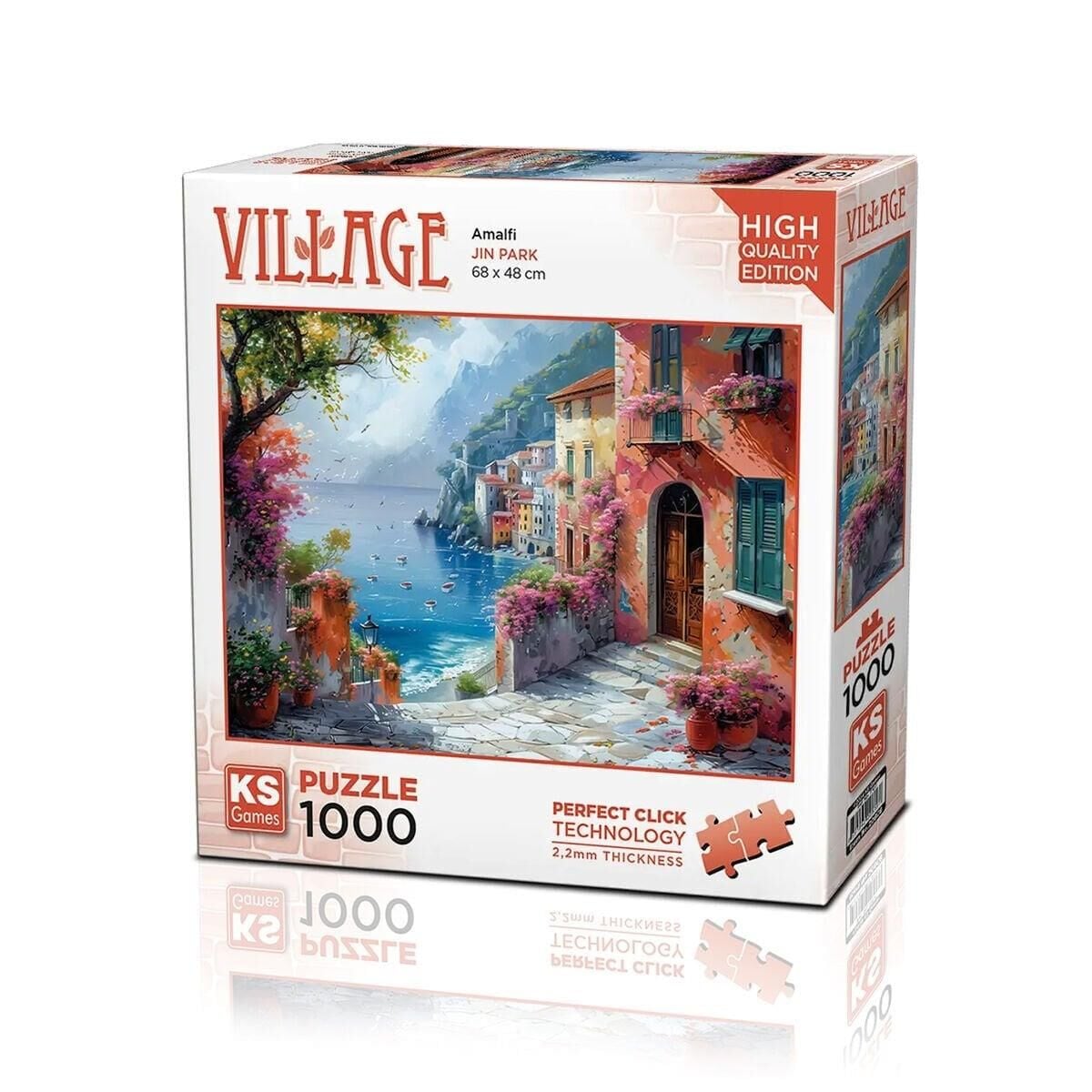 Ks Games Puzzle Amalfi Italy  1000 Parça