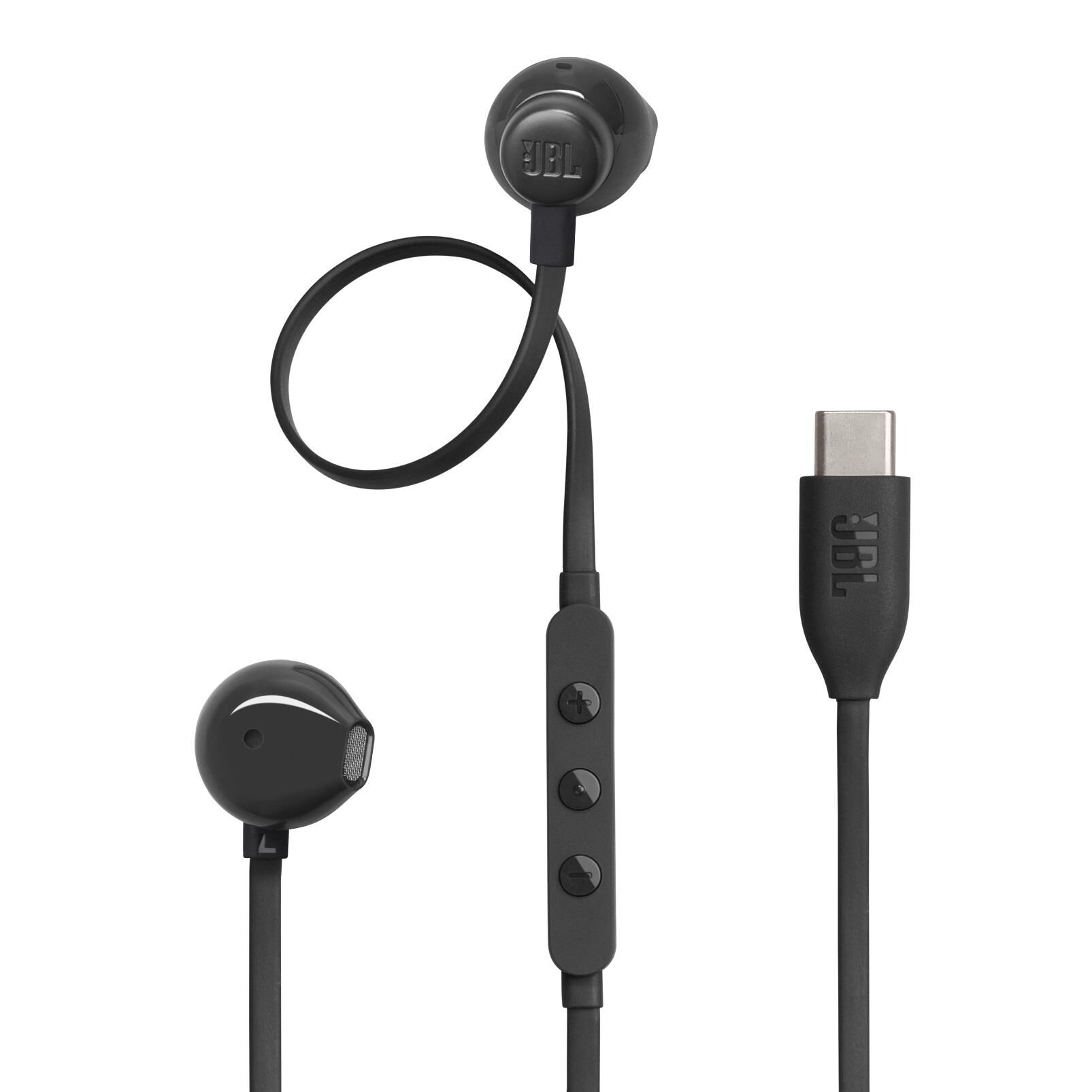 JBL TUNE 305C Siyah Type-C Kablolu Kulakiçi Kulaklık Siyah