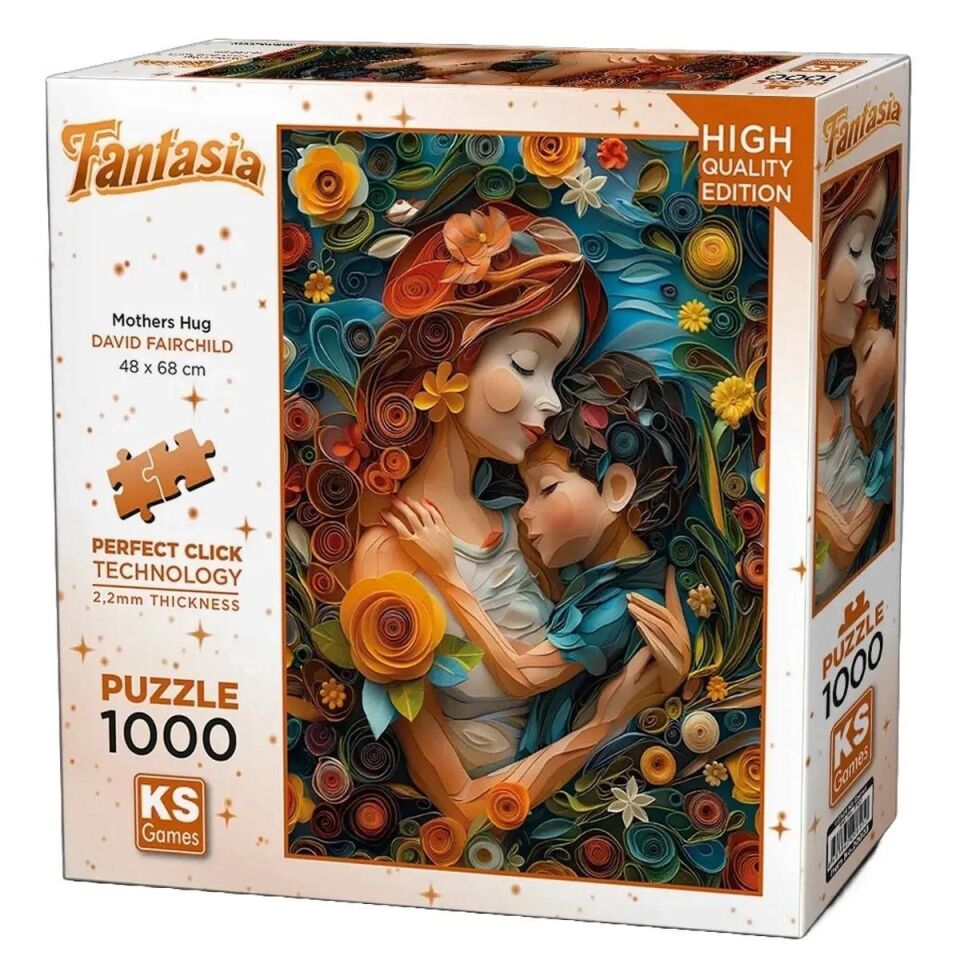 Ks Games Puzzle Mother Hug 1000 Parça