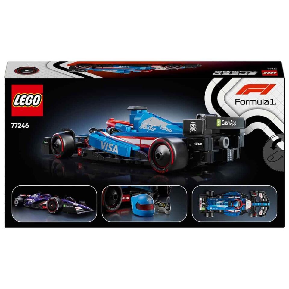 LEGO Speed Champions Visa Cash App RB VCARB 01 F1 Yarış Arabası 77246