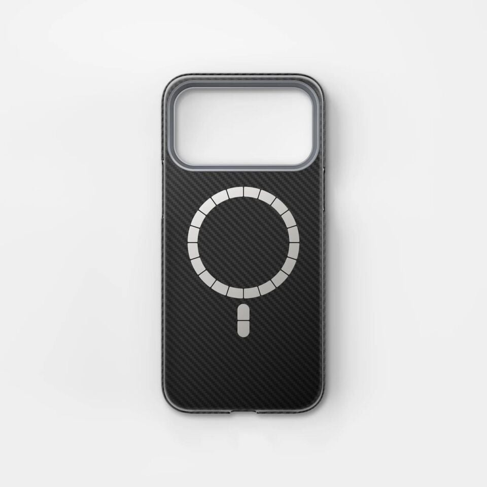 Njoyny AI Kevlar Carbon iPhone 18 Pro Max MagSafe Kılıf