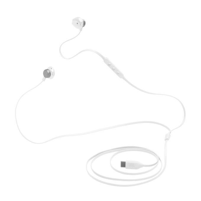 JBL TUNE 305C Siyah Type-C Kablolu Kulakiçi Kulaklık Beyaz