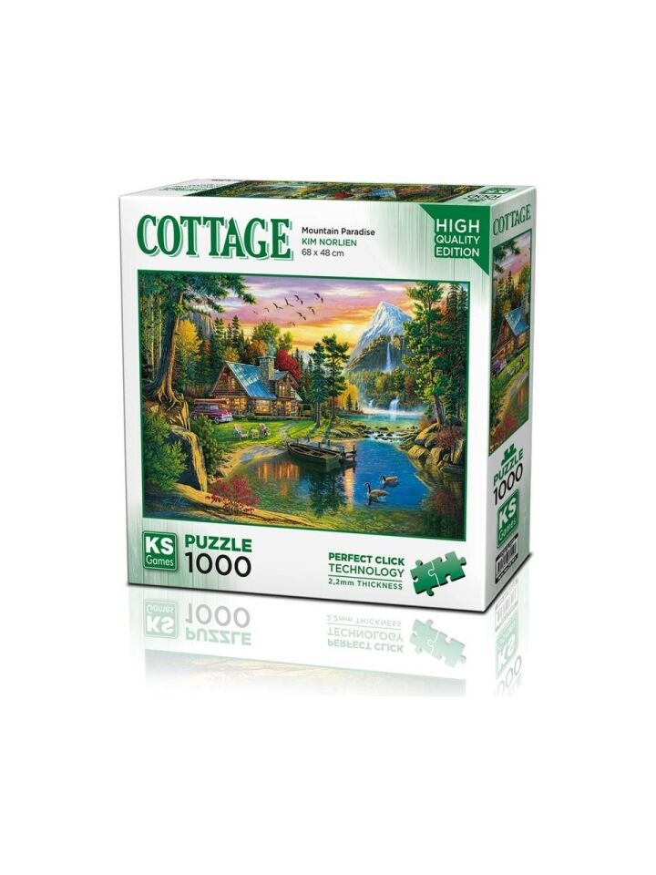 Ks Games Puzzle Mountain Paradise  1000 Parça