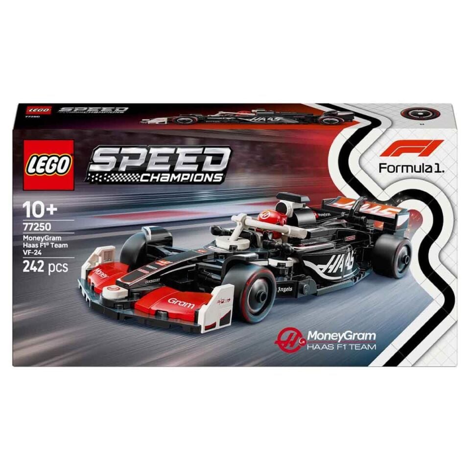 LEGO  Speed Champions MoneyGram Haas F1  Team VF-24 Yarış Arabası 77250