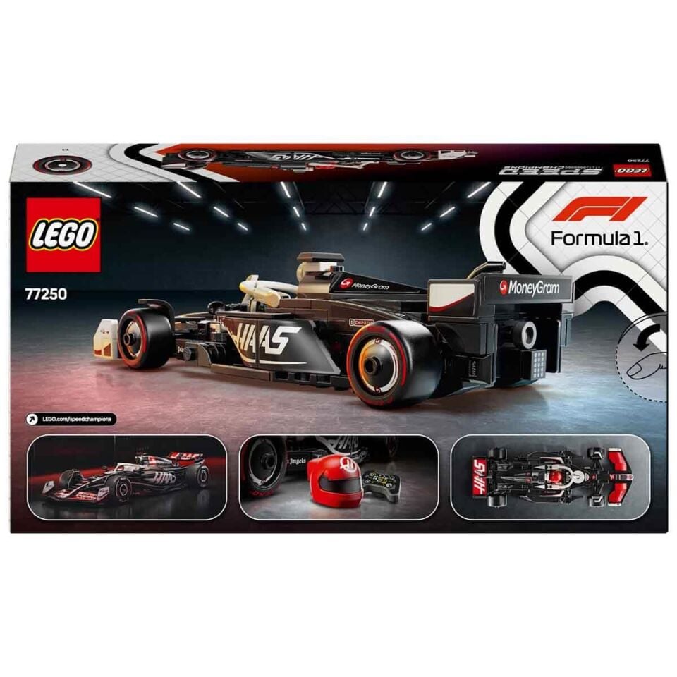 LEGO  Speed Champions MoneyGram Haas F1  Team VF-24 Yarış Arabası 77250