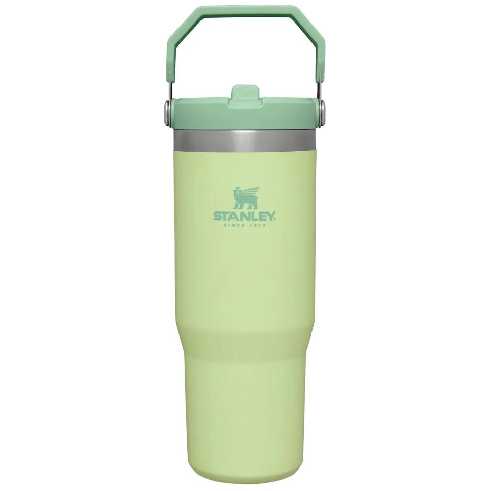 Stanley The Iceflow Flip Straw Pipetli Termos Bardak 0.89 L Yeşil