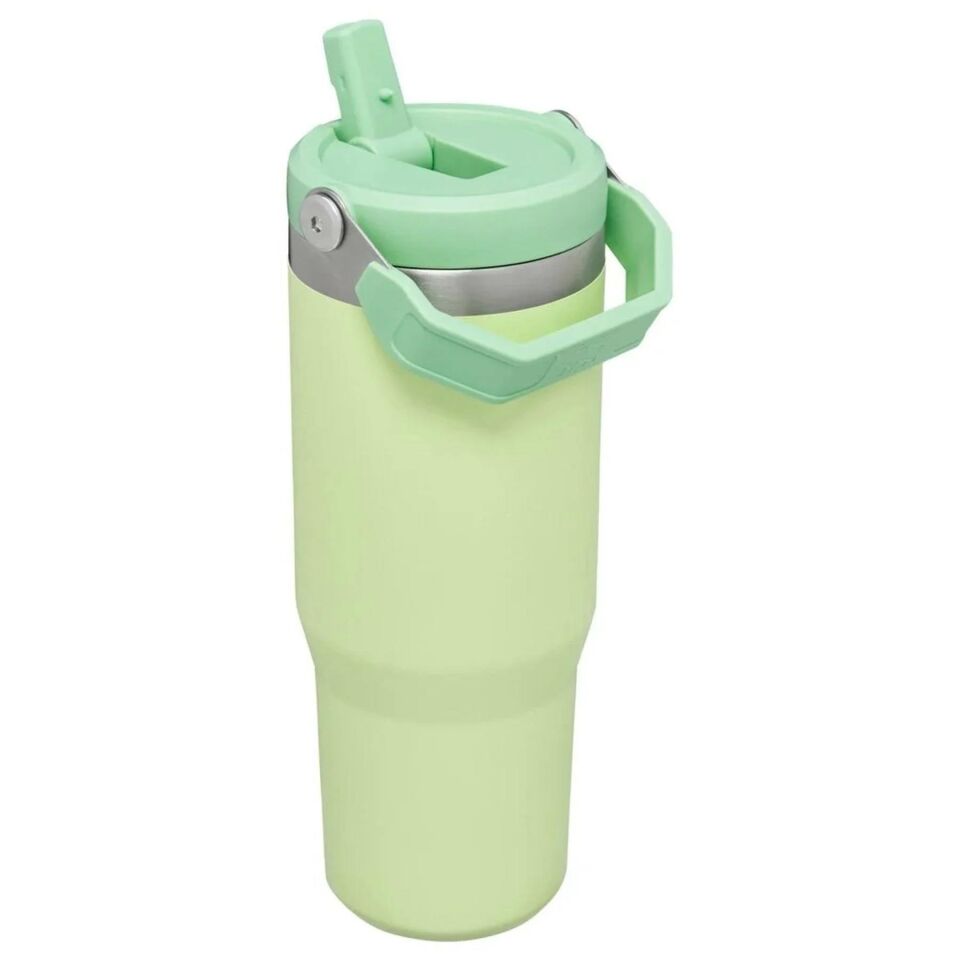 Stanley The Iceflow Flip Straw Pipetli Termos Bardak 0.89 L Yeşil