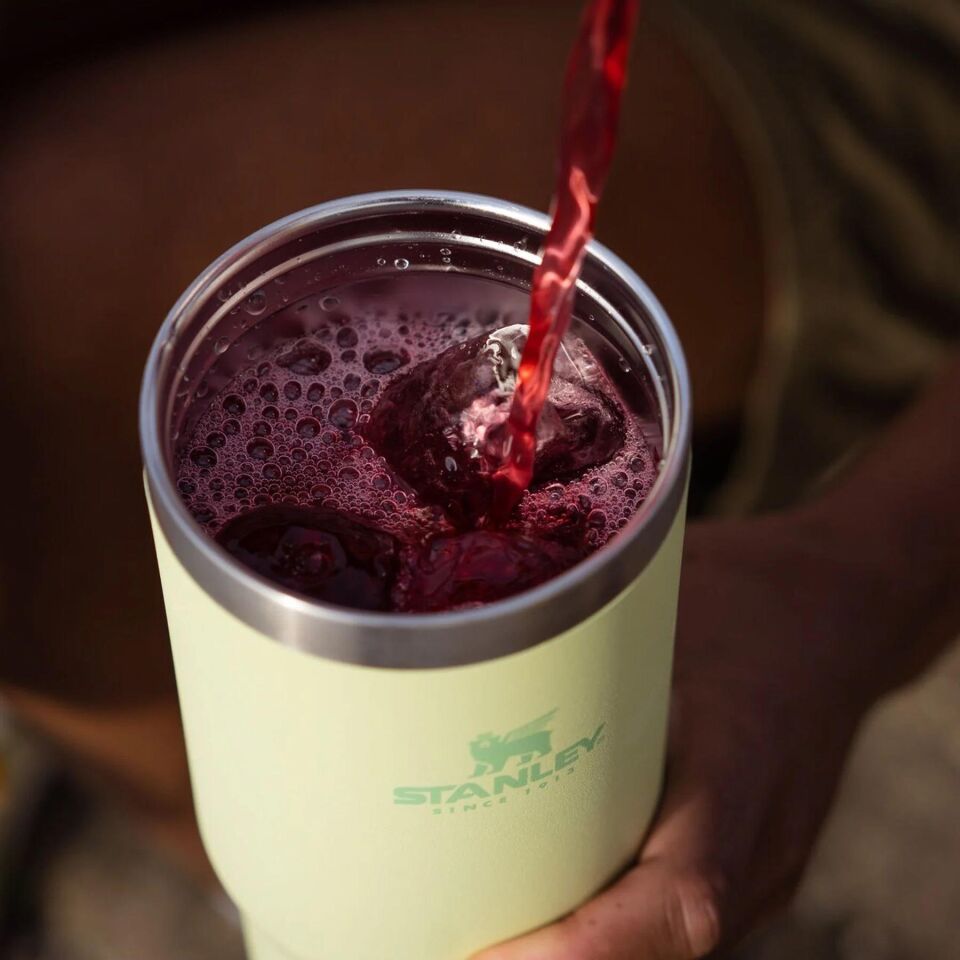 Stanley The Iceflow Flip Straw Pipetli Termos Bardak 0.89 L Yeşil