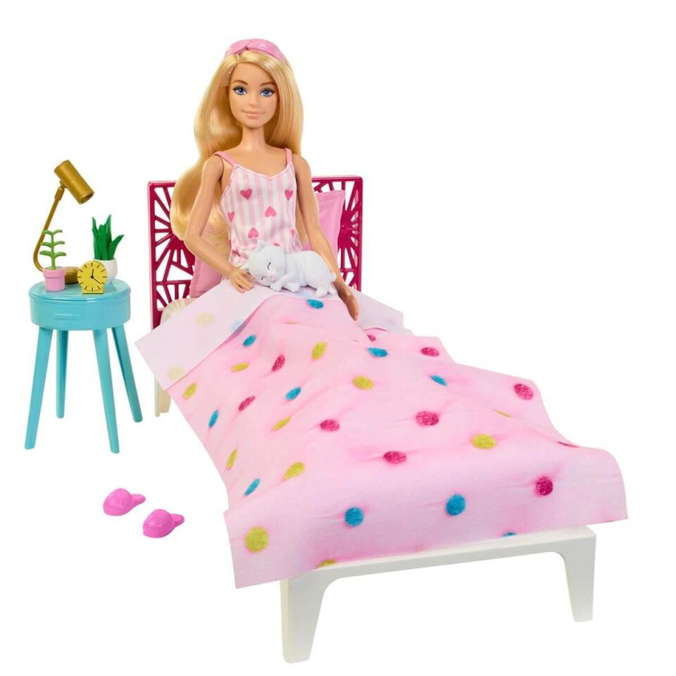 Barbie'nin Yatak Odası Oyun Seti HPT55