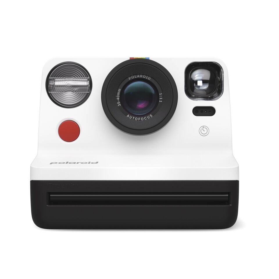 Polaroid Now Gen 2 B&W  White Frame & Strap Beyaz