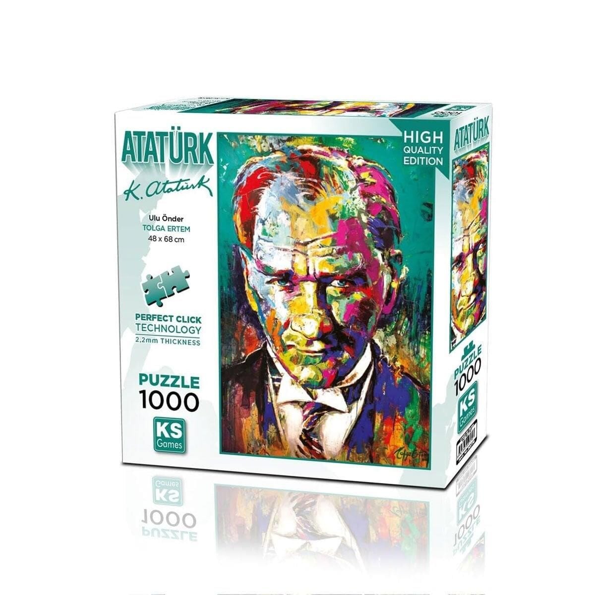 Ks Games Puzzle  Ulu Önder Atatürk  1000 Parça