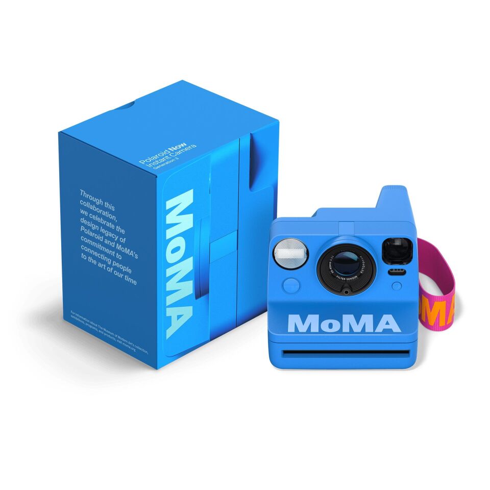 Polaroid Now Gen 3 MoMa Edition Mavi