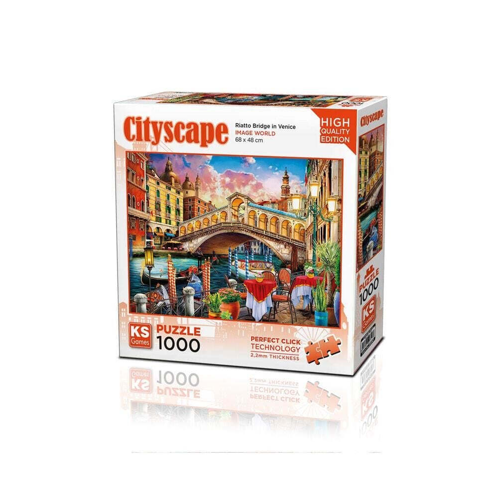 Ks Games  Puzzle Riatto Bridge in Venice 1000 Parça
