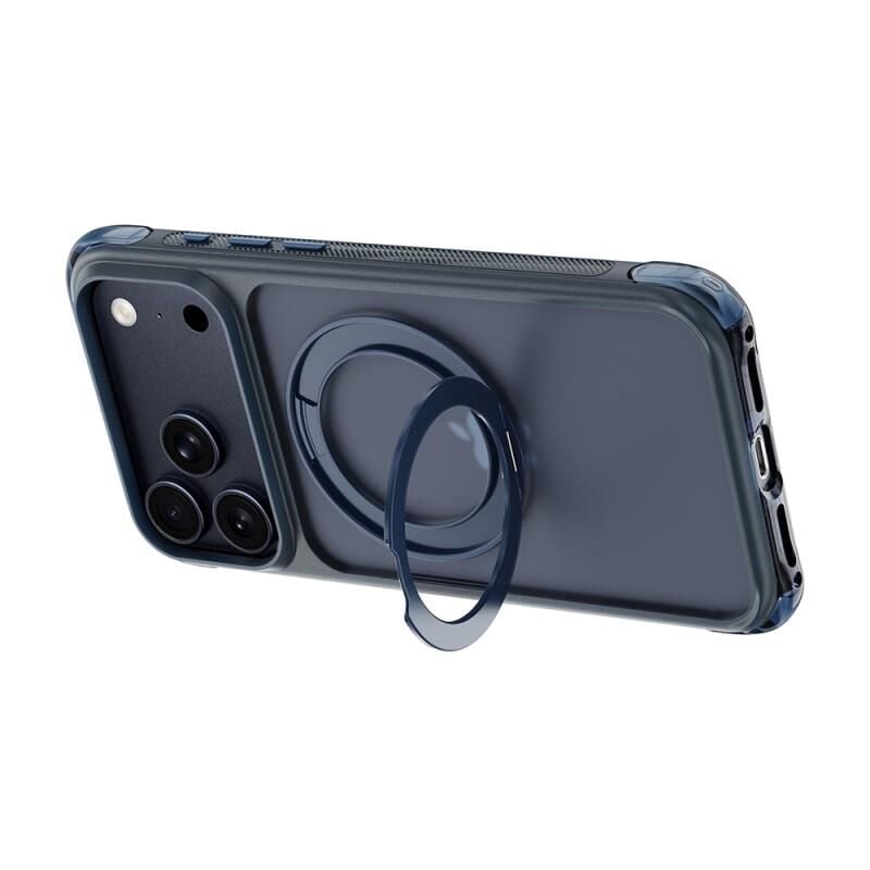 Wiwu Apple iPhone 18 Pro Kılıf  AG-203 AeroGuard Ultra Serisi M-safe Şarj Özellikli Airbag Tasarımlı Standlı Kapak