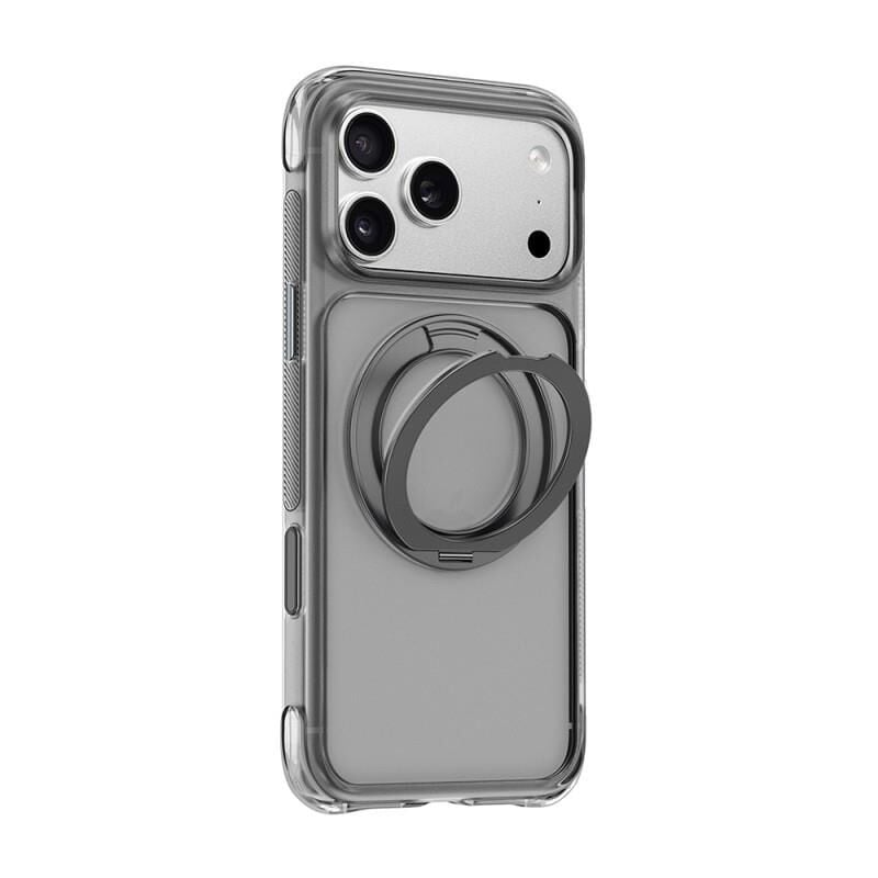 Wiwu Apple iPhone 18 Pro Kılıf  AG-203 AeroGuard Ultra Serisi M-safe Şarj Özellikli Airbag Tasarımlı Standlı Kapak