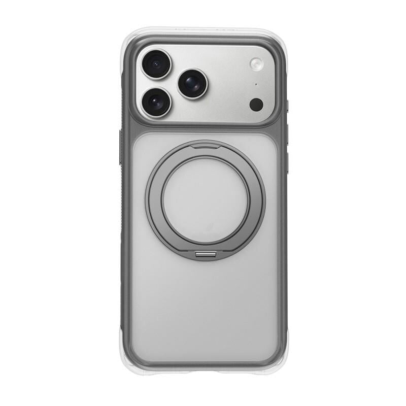 Wiwu Apple iPhone 18 Pro Kılıf  AG-203 AeroGuard Ultra Serisi M-safe Şarj Özellikli Airbag Tasarımlı Standlı Kapak