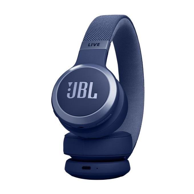 JBL Live 670 BT NC Kablosuz Kulaküstü Kulaklık Mavi