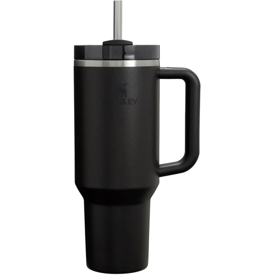 Stanley Quencher Pipetli Termos Bardak 1.18 Lt siyah 2.0
