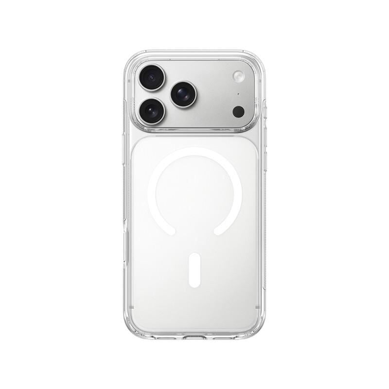 Wiwu Apple iPhone 17 Pro Max Kılıf M-safe Şarj Özellikli CS-202 Crystal Shield Pro Serisi Anti Yellowing Sert PC Kapak Şeffaf