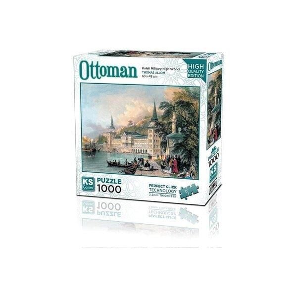 Ks Games Puzzle Kuleli Askeri Kışlası 1000 Parça