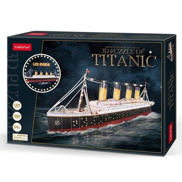 Cubicfun 3D Puzzle Titanic Led Işıklı