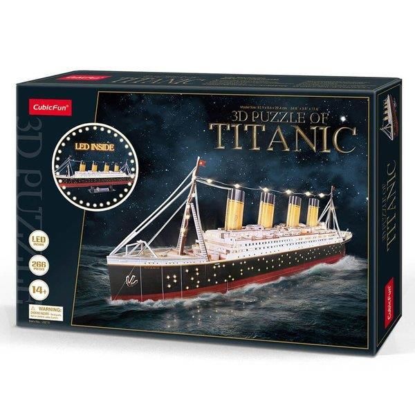 Cubicfun 3D Puzzle Titanic Led Işıklı