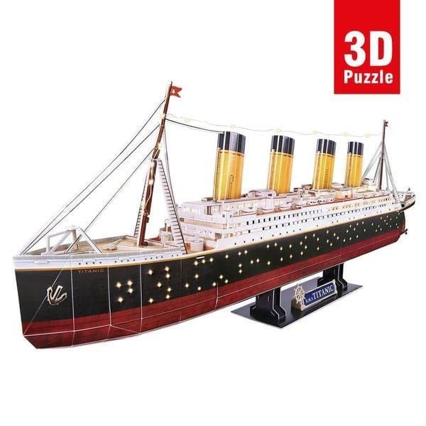 Cubicfun 3D Puzzle Titanic Led Işıklı